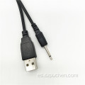 USB2.0 Cable de carga de audio de Mono de Mono a 2.5 mm